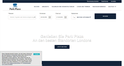 Desktop Screenshot of parkplaza.de
